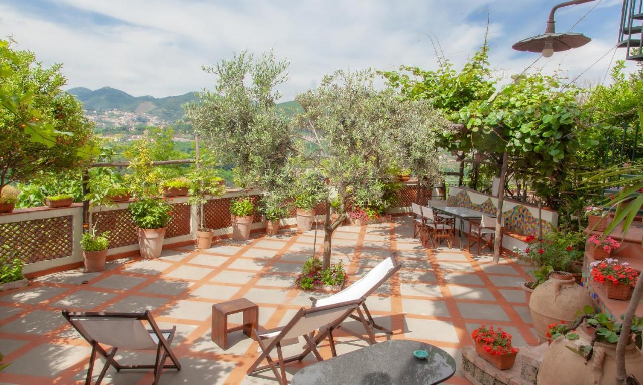 Вилла Casa La Terrazza Виетри Экстерьер фото